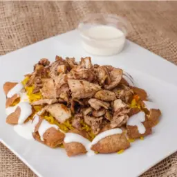 فتة دجاج
